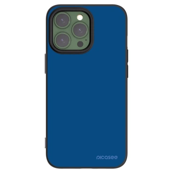Picasee Apple iPhone 13 Pro Hülle - Schwarzes Silikon - Navy Blue