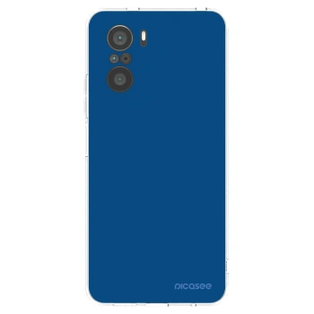 Picasee Xiaomi Poco F3 Hülle - Transparentes Silikon - Navy Blue