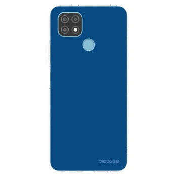 Picasee Realme C21 Hülle - Transparentes Silikon - Navy Blue