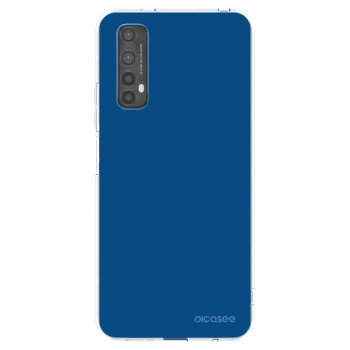 Picasee Realme 7 Hülle - Transparentes Silikon - Navy Blue