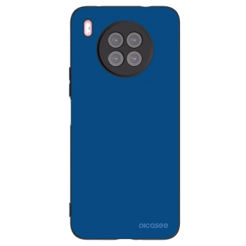 Picasee Huawei Nova 8i Hülle - Schwarzes Silikon - Navy Blue