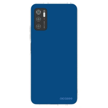 Picasee Xiaomi Poco M3 Pro 5G Hülle - Transparentes Silikon - Navy Blue