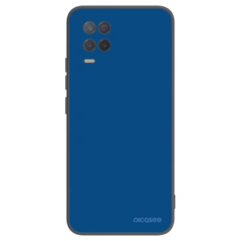 Picasee Realme 8 5G Hülle - Schwarzes Silikon - Navy Blue