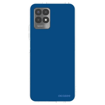 Picasee Realme 8i Hülle - Transparentes Silikon - Navy Blue