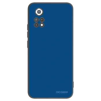 Picasee Xiaomi Poco X4 Pro 5G Hülle - Schwarzes Silikon - Navy Blue