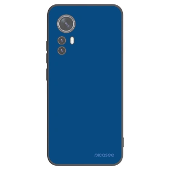 Picasee Xiaomi 12 Hülle - Schwarzes Silikon - Navy Blue