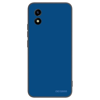 Picasee Vivo Y01 Hülle - Schwarzes Silikon - Navy Blue