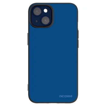 Picasee Apple iPhone 14 Hülle - Schwarzes Silikon - Navy Blue