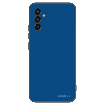 Picasee Samsung Galaxy M13 M135F Hülle - Schwarzes Silikon - Navy Blue