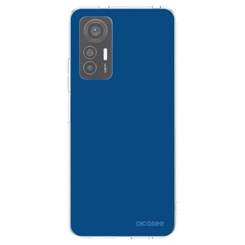 Picasee Xiaomi 12 Lite Hülle - Transparentes Silikon - Navy Blue