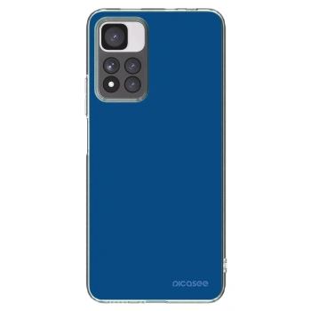Picasee Xiaomi Redmi Note 11 Pro+ 5G Hülle - Transparentes Silikon - Navy Blue