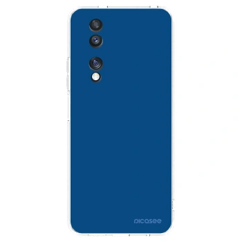 Picasee Honor 70 Hülle - Transparentes Silikon - Navy Blue