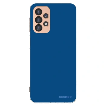 Picasee Samsung Galaxy A23 A236B 5G Hülle - Transparentes Silikon - Navy Blue