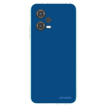 Picasee Xiaomi Poco X5 Hülle - Transparentes Silikon - Navy Blue