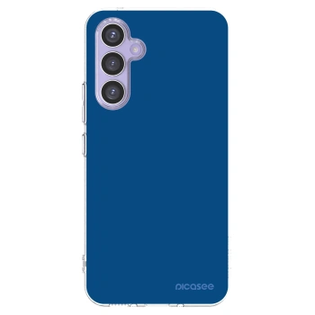 Picasee Samsung Galaxy A54 5G A546B Hülle - Transparentes Silikon - Navy Blue