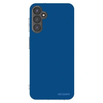 Picasee Samsung Galaxy A14 4G A145R Hülle - Transparentes Silikon - Navy Blue