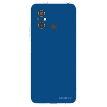 Picasee Xiaomi Redmi 12C Hülle - Transparentes Silikon - Navy Blue