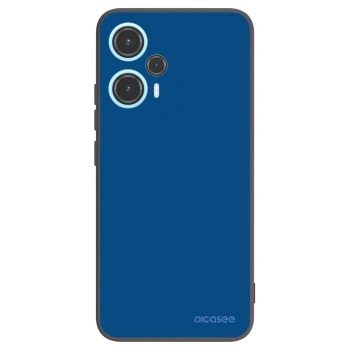 Picasee Xiaomi Poco F5 Hülle - Schwarzes Silikon - Navy Blue