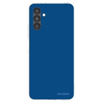Picasee Samsung Galaxy A04s A047F Hülle - Transparentes Silikon - Navy Blue