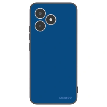 Picasee Realme C53 Hülle - Schwarzes Silikon - Navy Blue