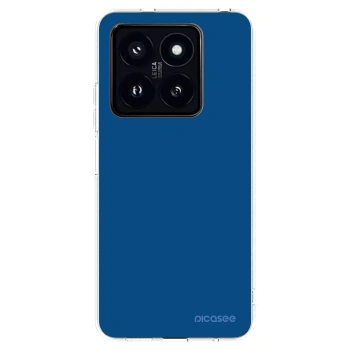 Picasee Xiaomi 14 Pro Hülle - Transparentes Silikon - Navy Blue