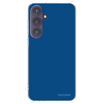 Picasee Samsung Galaxy S24+ S926B 5G Hülle - Transparentes Silikon - Navy Blue