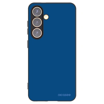 Picasee Samsung Galaxy S24 S921B 5G Hülle - Schwarzes Silikon - Navy Blue