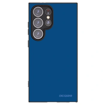 Picasee Samsung Galaxy S24 Ultra S928B 5G Hülle - Schwarzes Silikon - Navy Blue