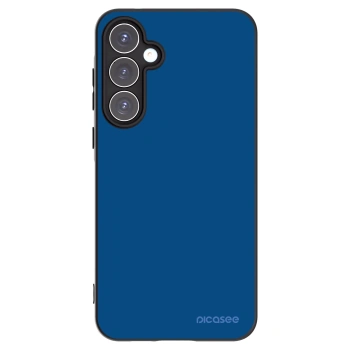 Picasee Samsung Galaxy A55 5G A556B Hülle - Schwarzes Silikon - Navy Blue