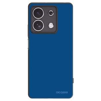 Picasee Xiaomi Redmi Note 13 4G Hülle - Schwarzes Silikon - Navy Blue