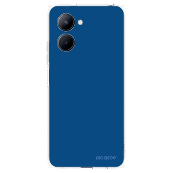 Picasee Realme C33 (2023) Hülle - Transparentes Silikon - Navy Blue