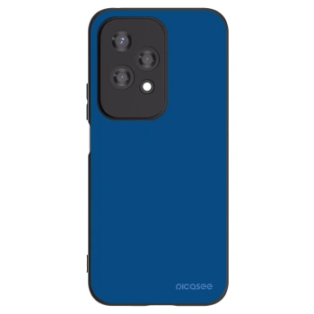 Picasee Honor 200 Lite Hülle - Schwarzes Silikon - Navy Blue
