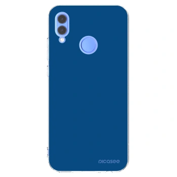 Picasee Honor 10 Lite Hülle - Transparentes Silikon - Navy Blue