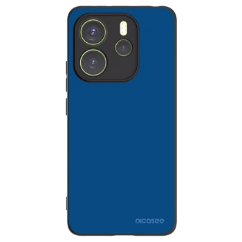 Picasee Xiaomi Redmi Note 14 4G Hülle - Schwarzes Silikon - Navy Blue