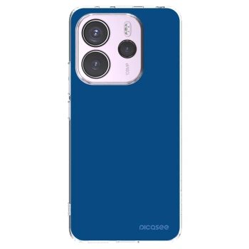 Picasee Xiaomi Redmi Note 14 4G Hülle - Transparentes Silikon - Navy Blue