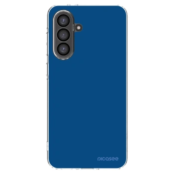 Picasee Samsung Galaxy A36 5G Hülle - Transparentes Silikon - Navy Blue