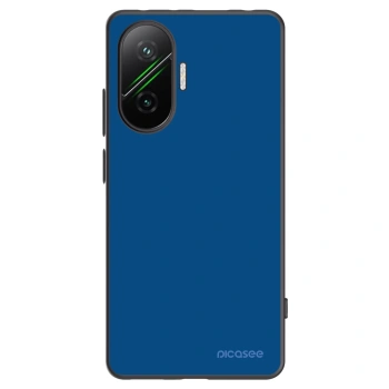 Picasee Xiaomi Poco F7 5G Hülle - Schwarzes Silikon - Navy Blue