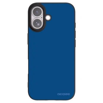 Picasee Apple iPhone 17 Hülle - Schwarzes Silikon - Navy Blue