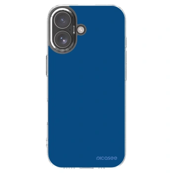 Picasee Apple iPhone 17 Hülle - Transparentes Silikon - Navy Blue