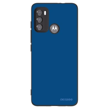 Picasee Motorola Edge 60 5G Hülle - Schwarzes Silikon - Navy Blue