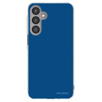 Picasee Samsung Galaxy A16 4G Hülle - Transparentes Silikon - Navy Blue