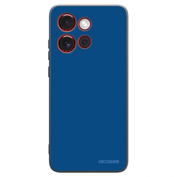 Picasee Motorola Edge 60 Neo 5G Hülle - Schwarzes Silikon - Navy Blue