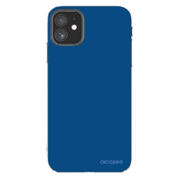 Picasee Apple iPhone 11 Hülle - Transparentes Silikon - Navy Blue