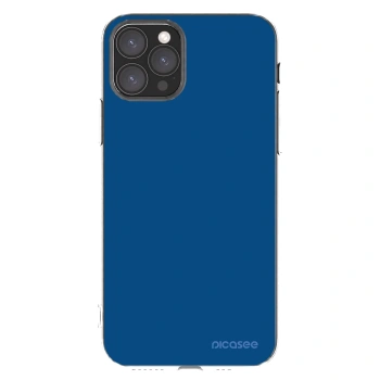 Picasee Apple iPhone 11 Pro Hülle - Transparentes Silikon - Navy Blue