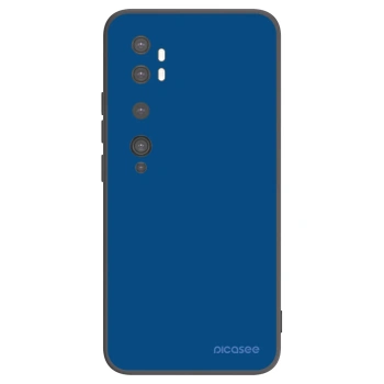 Picasee Xiaomi Mi Note 10 (Pro) Hülle - Schwarzes Silikon - Navy Blue