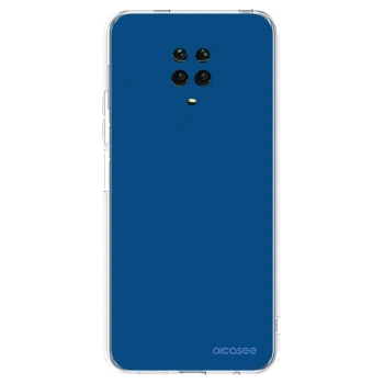 Picasee Xiaomi Redmi Note 9 Pro Hülle - Transparentes Silikon - Navy Blue
