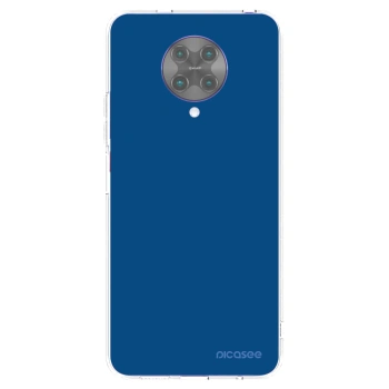 Picasee Xiaomi Poco F2 Pro Hülle - Transparentes Silikon - Navy Blue