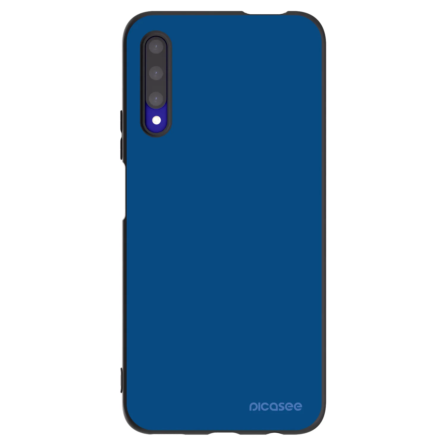 Picasee Honor 9X Pro Hülle - Schwarzes Silikon - Navy Blue