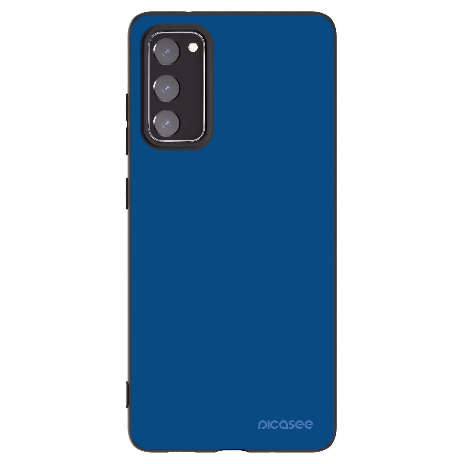 Picasee Samsung Galaxy S20 FE Hülle - Schwarzes Silikon - Navy Blue