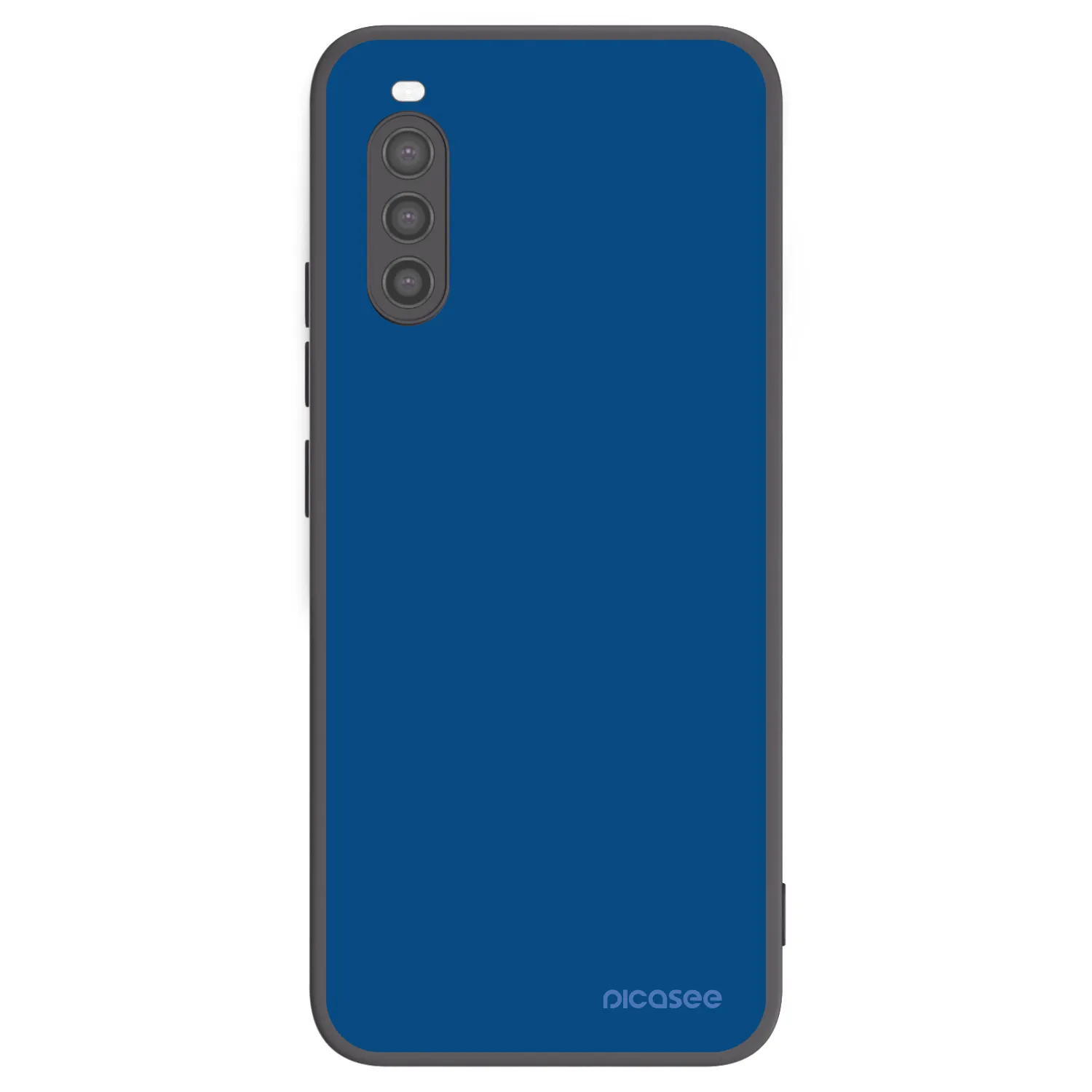 Picasee Sony Xperia 10 II Hülle - Schwarzes Silikon - Navy Blue